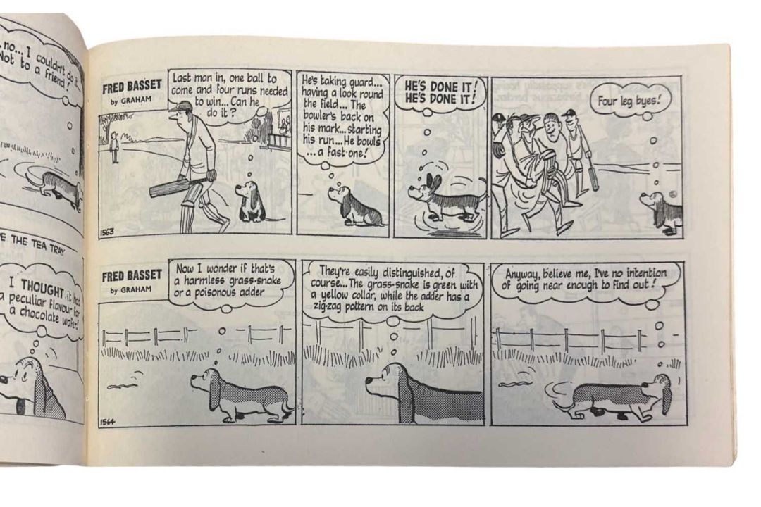 ALEX GRAHAM: FRED BASSET, London, Associated Newspapers Ltd, #10 (x2); 14 and 19. Original black and - Image 4 of 4