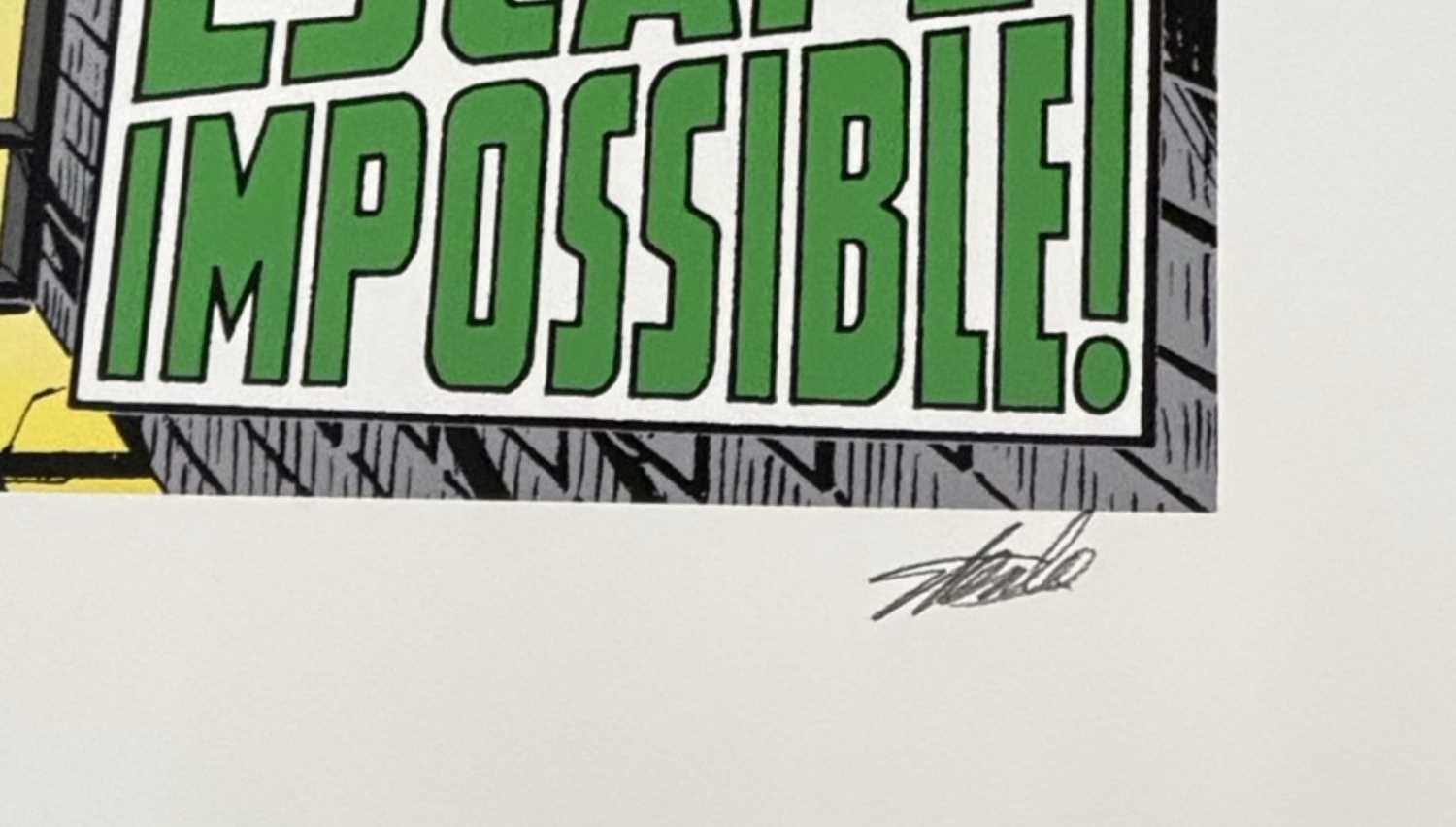 MARVEL SUPERHEROES LIMITED EDITION PRINTS [SIGNED]. Washington Green and CC/Marvel Fine Art. A set - Image 8 of 17