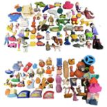 A large collection of 90s McDonalds Happy Meal Toys