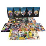 DC / MARVEL COMICS AND GRAPHIC NOVELS: - LEGION OF SUPERHEROES graphic novels, volumes 1 - 5 - THE