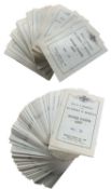 MORGAN MOTOR COMPANY. A Collection of approx 68 Spare Parts List booklets for the Morgan Motor