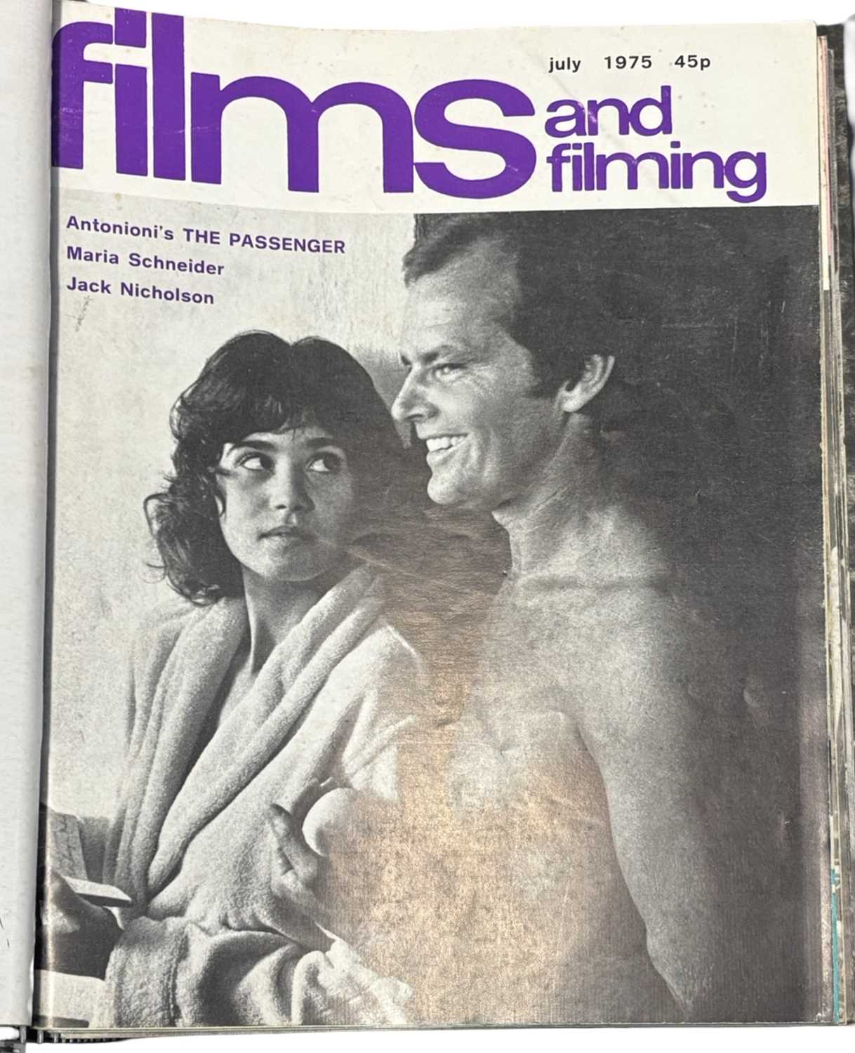 A complete run of FILMS AND FILMING magazine, 1974 - 1988, housed in binders. - Image 3 of 9