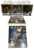 WHERE THE WILD THINGS ARE: 3 boxed collectible figure sets by McFarlane Toys, to include Bernard,