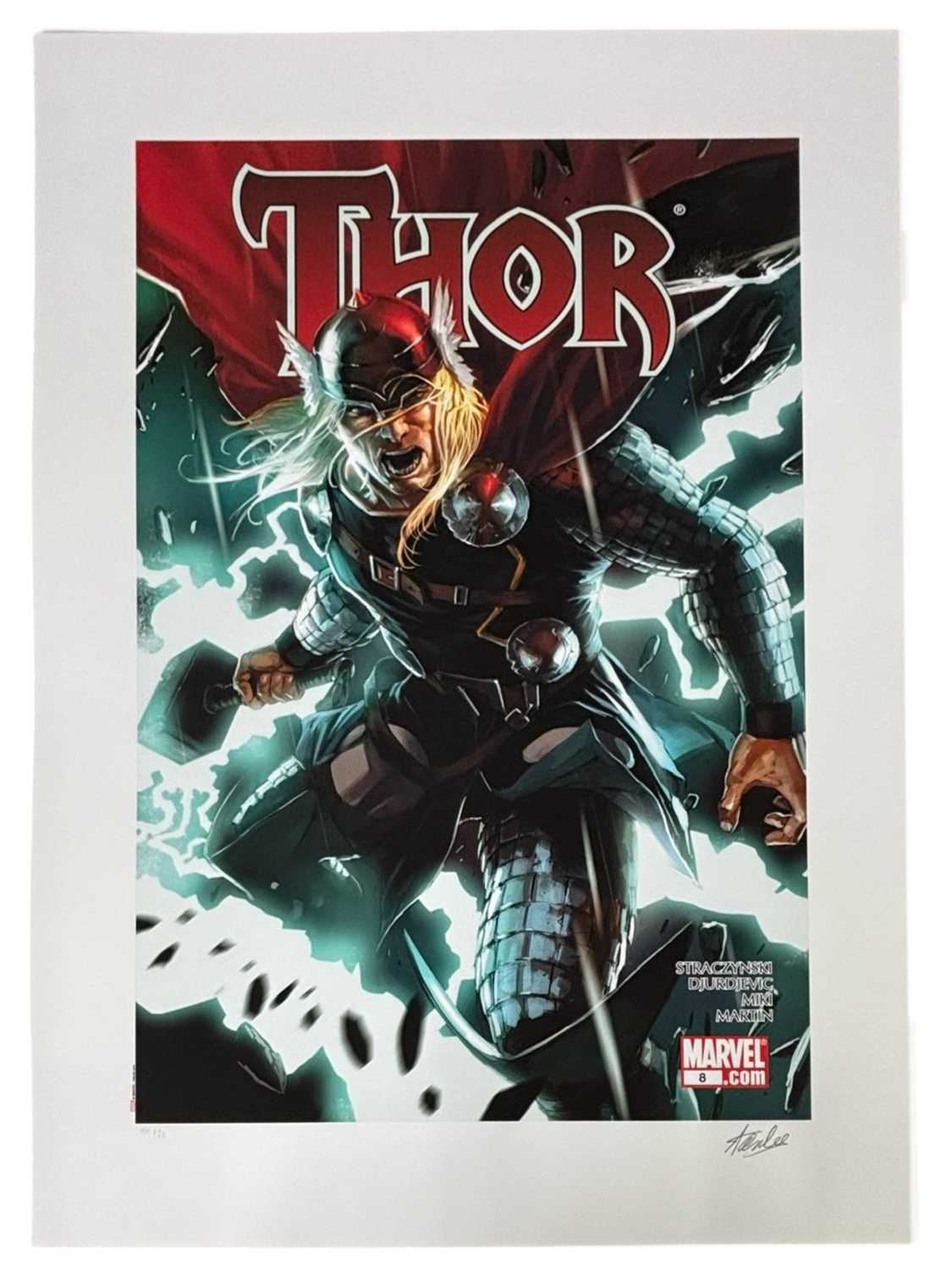 MARVEL 95 COMMEMORATIVE LIMITED EDITION PRINTS [SIGNED]. Washington Green and CC/Marvel Fine Art. - Image 11 of 18