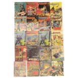 A small collection of vintage Commando comic books, plus one Lion Picture Library / Air Ace