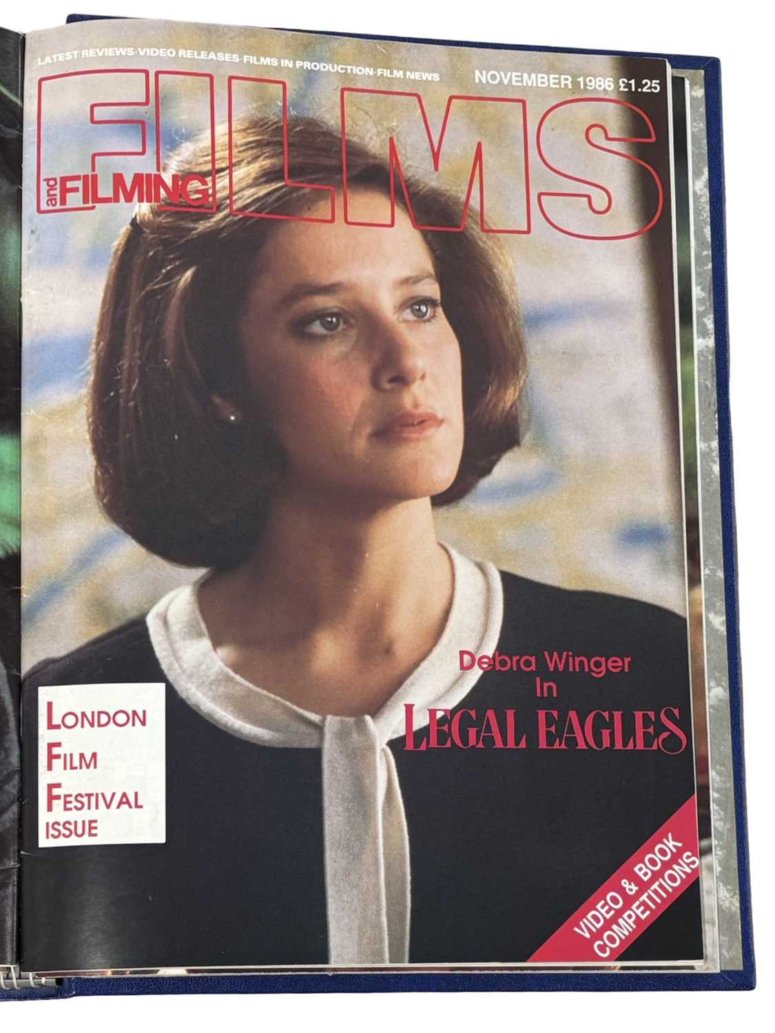 A complete run of FILMS AND FILMING magazine, 1974 - 1988, housed in binders. - Image 8 of 9