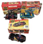 Three MASK playsets, in original boxes, to include: - Buzzard - Hurricane - Raven (unchecked for