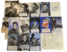 A collection of Richard Attenborough ephemera, to include various copies of the International RA Fan