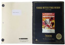 Two film scripts to include: - SINGIN' IN THE RAIN, facsimile of the original 1951 script, staple