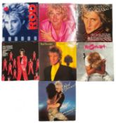 ROD STEWART 12'' vinyl LPs, to include: Camouflage, Foolish Behaviour, Body Wishes, Blondes Have