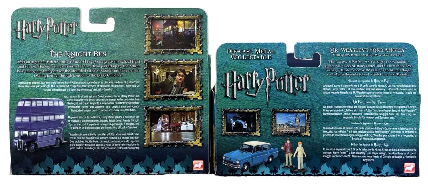 A pair of boxed die-cast Corgi Harry Potter models, to include The Knight Bus and Ford Anglia - Image 2 of 2