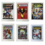MARVEL SUPERHEROES ARTIST PROOF LIMITED EDITION PRINTS [SIGNED]. Washington Green and CC/Marvel Fine