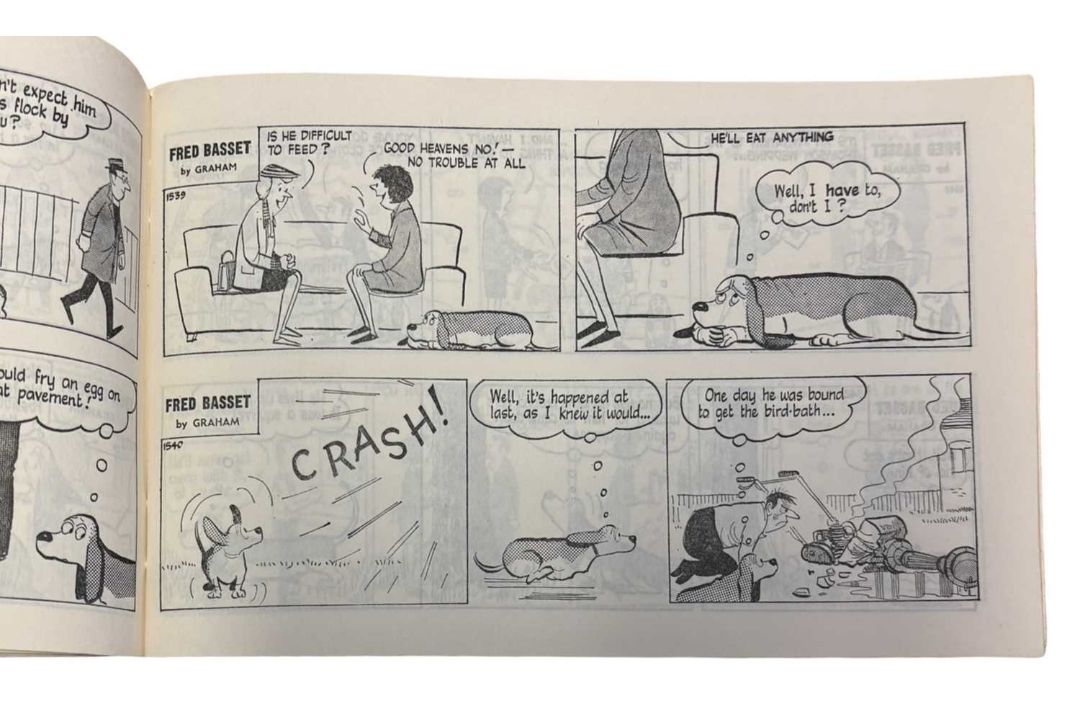 ALEX GRAHAM: FRED BASSET, London, Associated Newspapers Ltd, #10 (x2); 14 and 19. Original black and - Image 3 of 4