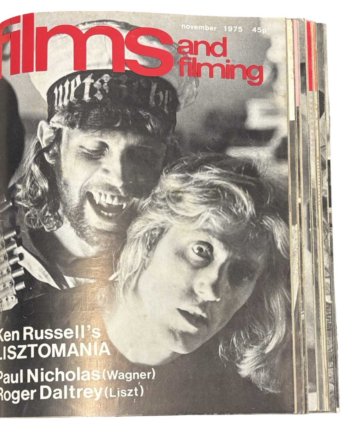 A complete run of FILMS AND FILMING magazine, 1974 - 1988, housed in binders. - Image 5 of 9