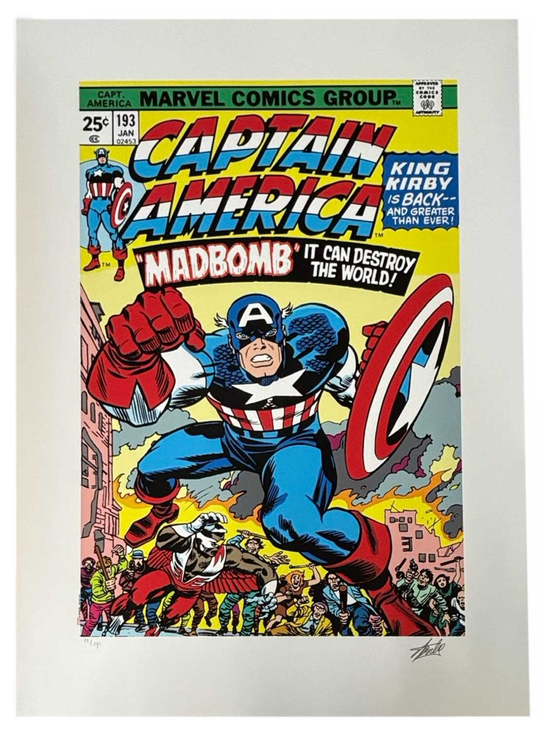 MARVEL SUPERHEROES LIMITED EDITION PRINTS [SIGNED]. Washington Green and CC/Marvel Fine Art. A set - Image 11 of 17