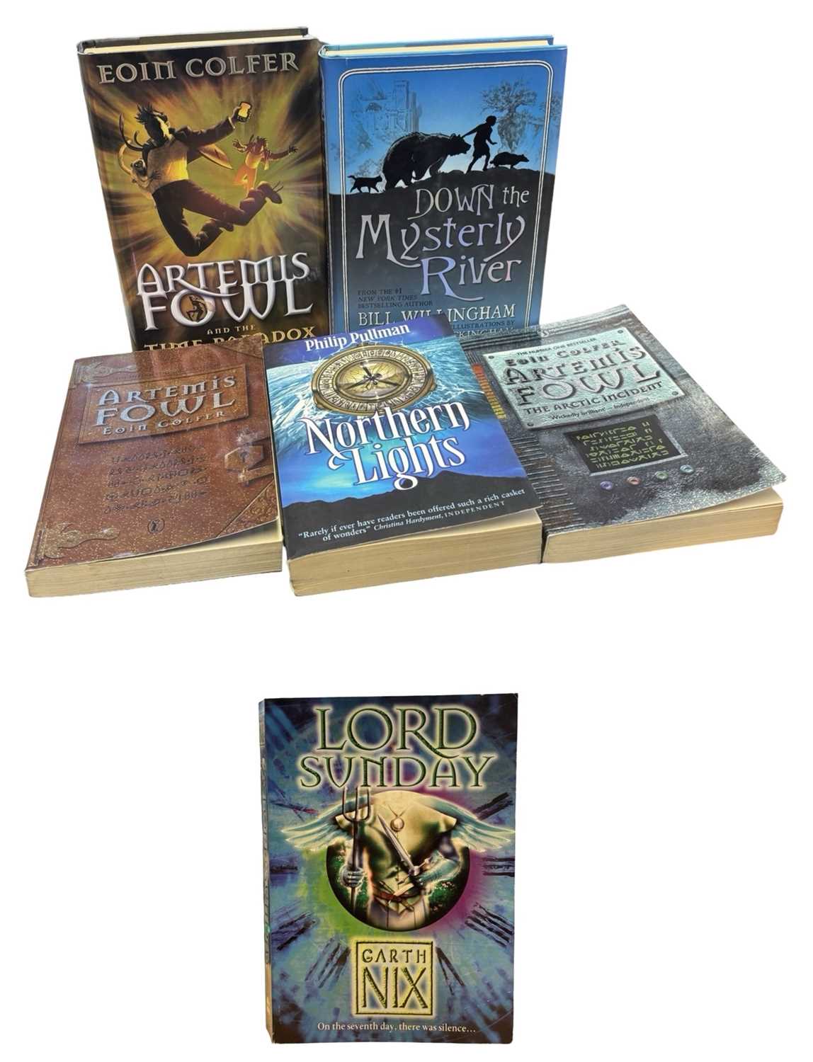 MODERN CHILDRENS' LITERATURE: 6 Titles: BILL WILLINGHAM: DOWN THE MYSTERY RIVER, New York, Tom