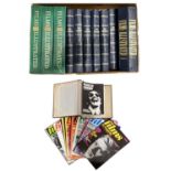 A collection of FILMS ILLUSTRATED Magazine, 1971-1982 housed in binders, together with a