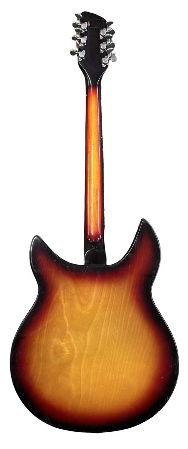 A 1960s reproduction Rickenbacker 12-string guitar in orange sunburst. Purchase by current owner - Image 3 of 3