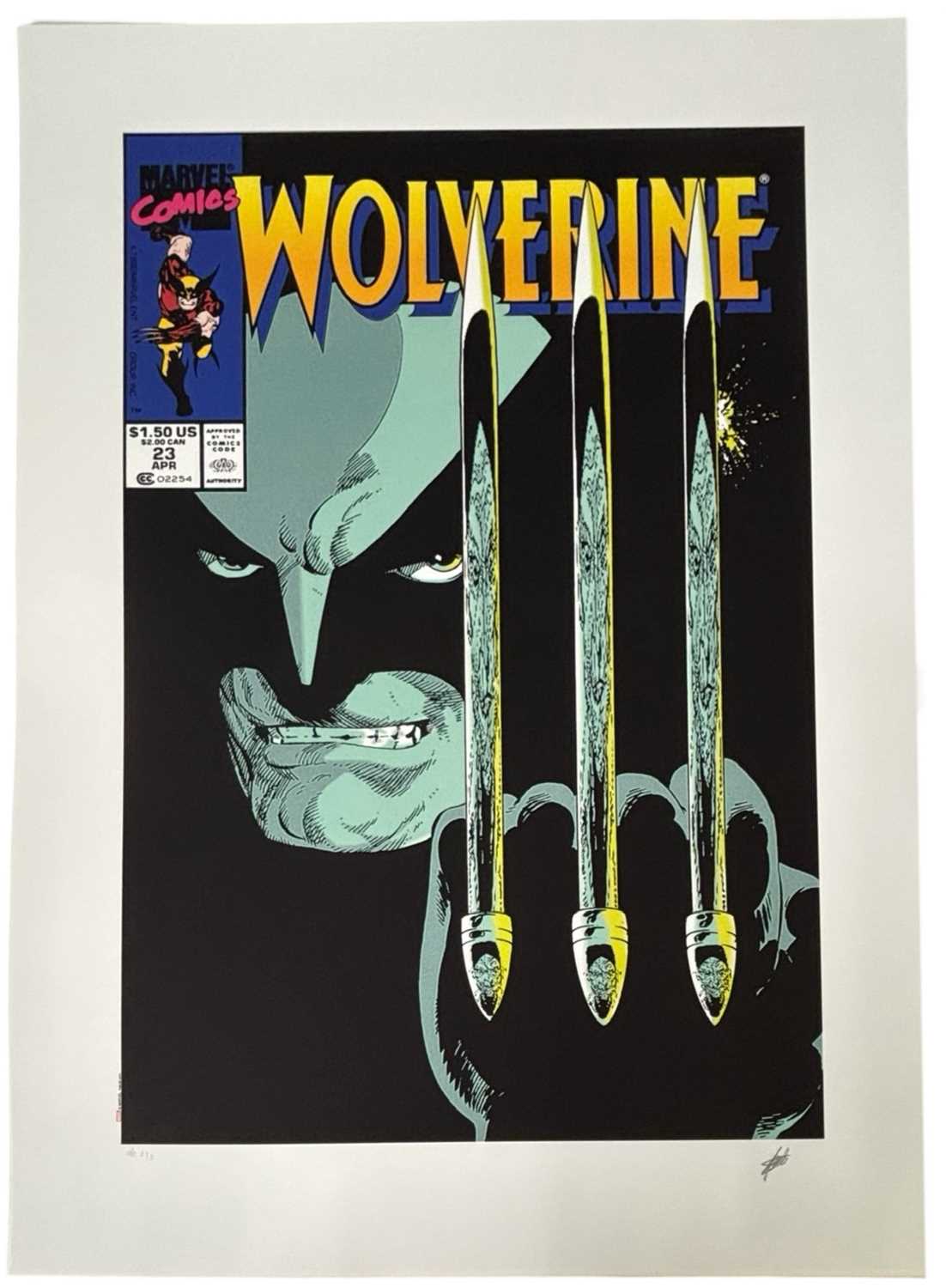 MARVEL 95 COMMEMORATIVE LIMITED EDITION PRINTS [SIGNED]. Washington Green and CC/Marvel Fine Art. - Image 9 of 18