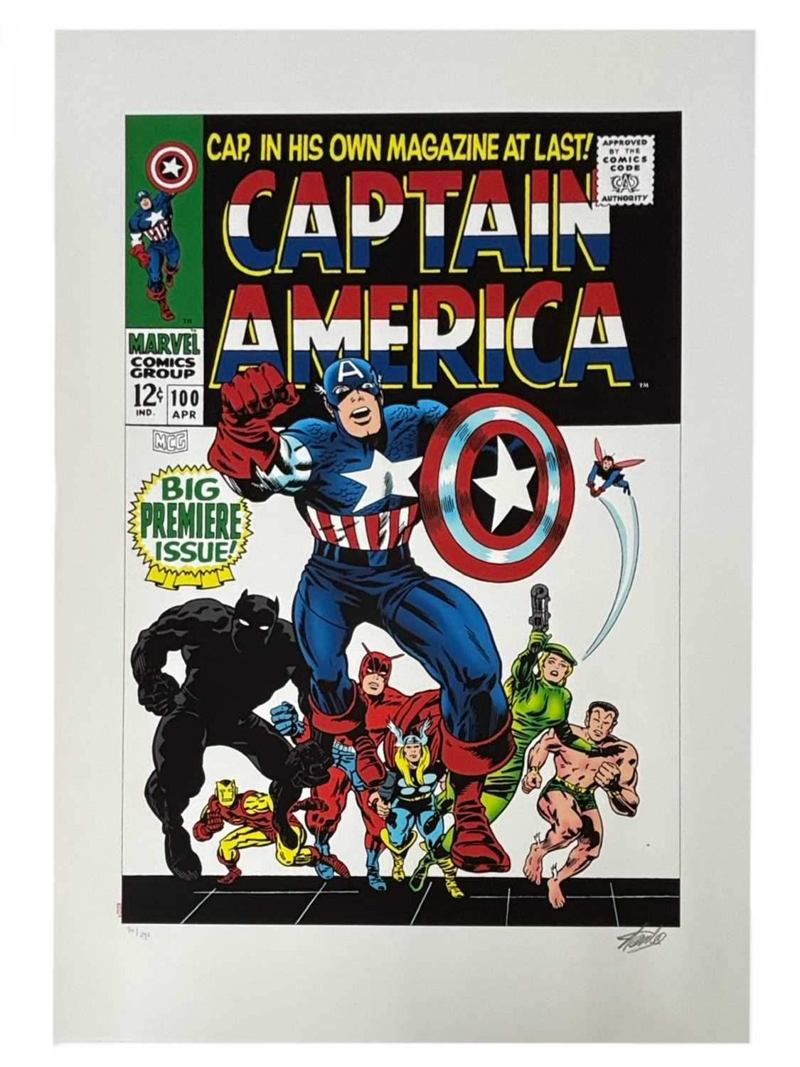 MARVEL SUPERHEROES ARTIST PROOF LIMITED EDITION PRINTS [SIGNED]. Washington Green and CC/Marvel Fine - Image 3 of 16