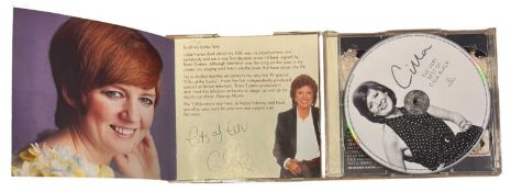 CILLA BLACK: THE VERY BEST OF CILLA BLACK CD, with insert bearing Black's signature (unauthenticated