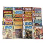 THE SAVAGE SWORD OF CONAN, #5, 9, 12 - 15, 17, 20 - 21, 23, 25, 28 - 30, 32 (x2), 34 (x2), 35, 37,