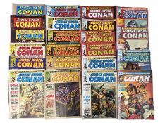 THE SAVAGE SWORD OF CONAN, #5, 9, 12 - 15, 17, 20 - 21, 23, 25, 28 - 30, 32 (x2), 34 (x2), 35, 37,