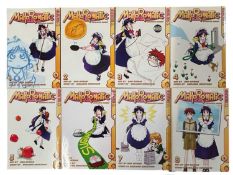 MANGA INTEREST: BUNJURO MAKAYAMA AND BOW DITAMA: MAHOROMATIC, Volumes 1 - 8
