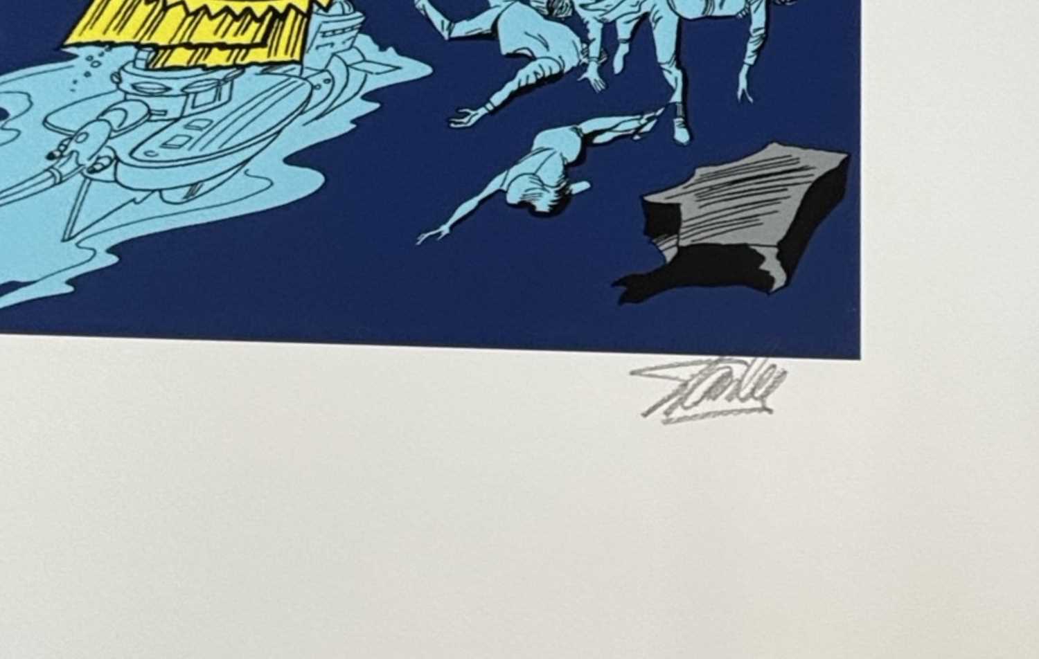 MARVEL SUPERHEROES LIMITED EDITION PRINTS [SIGNED]. Washington Green and CC/Marvel Fine Art. A set - Image 9 of 17