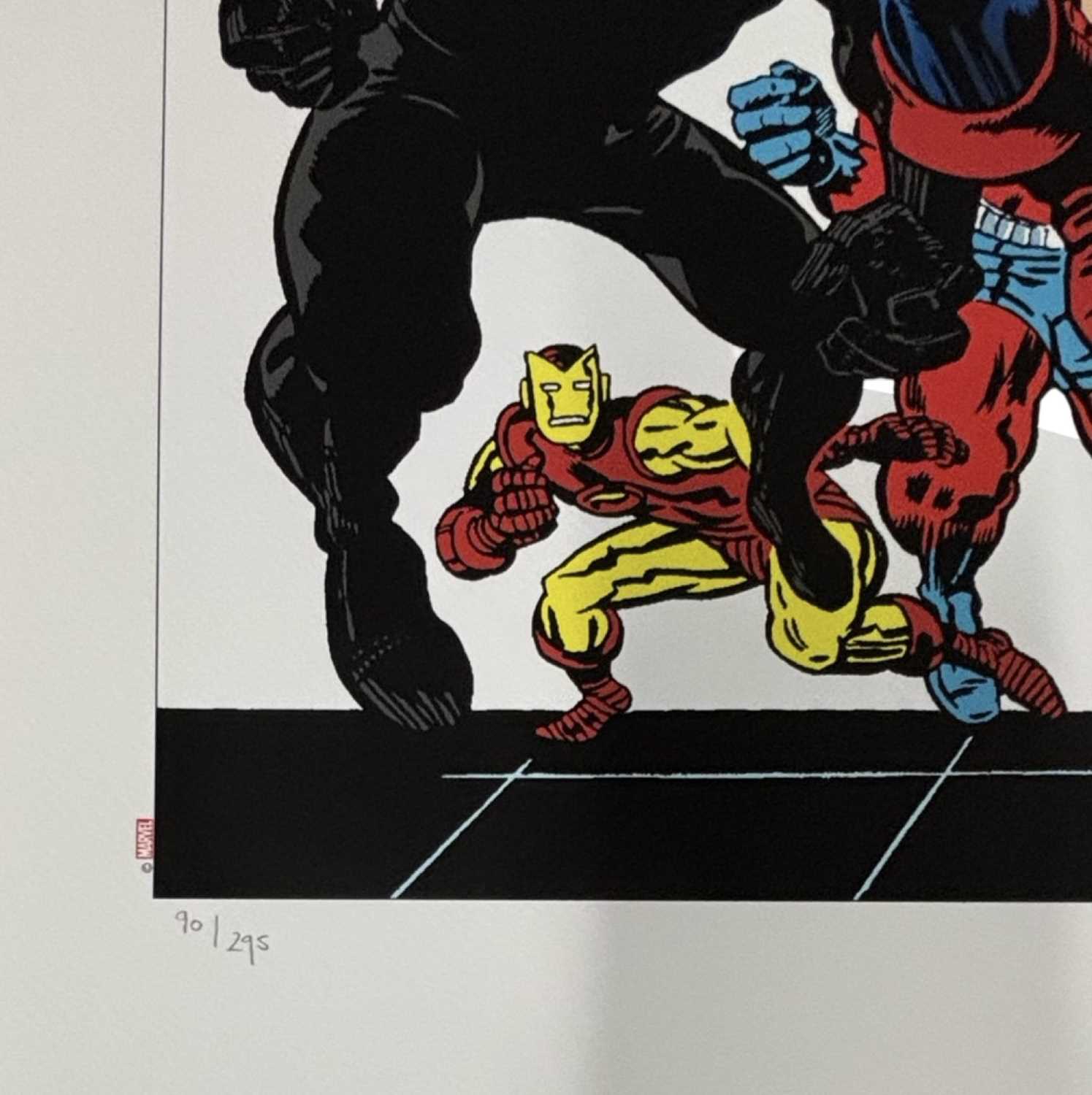 MARVEL SUPERHEROES ARTIST PROOF LIMITED EDITION PRINTS [SIGNED]. Washington Green and CC/Marvel Fine - Image 8 of 16