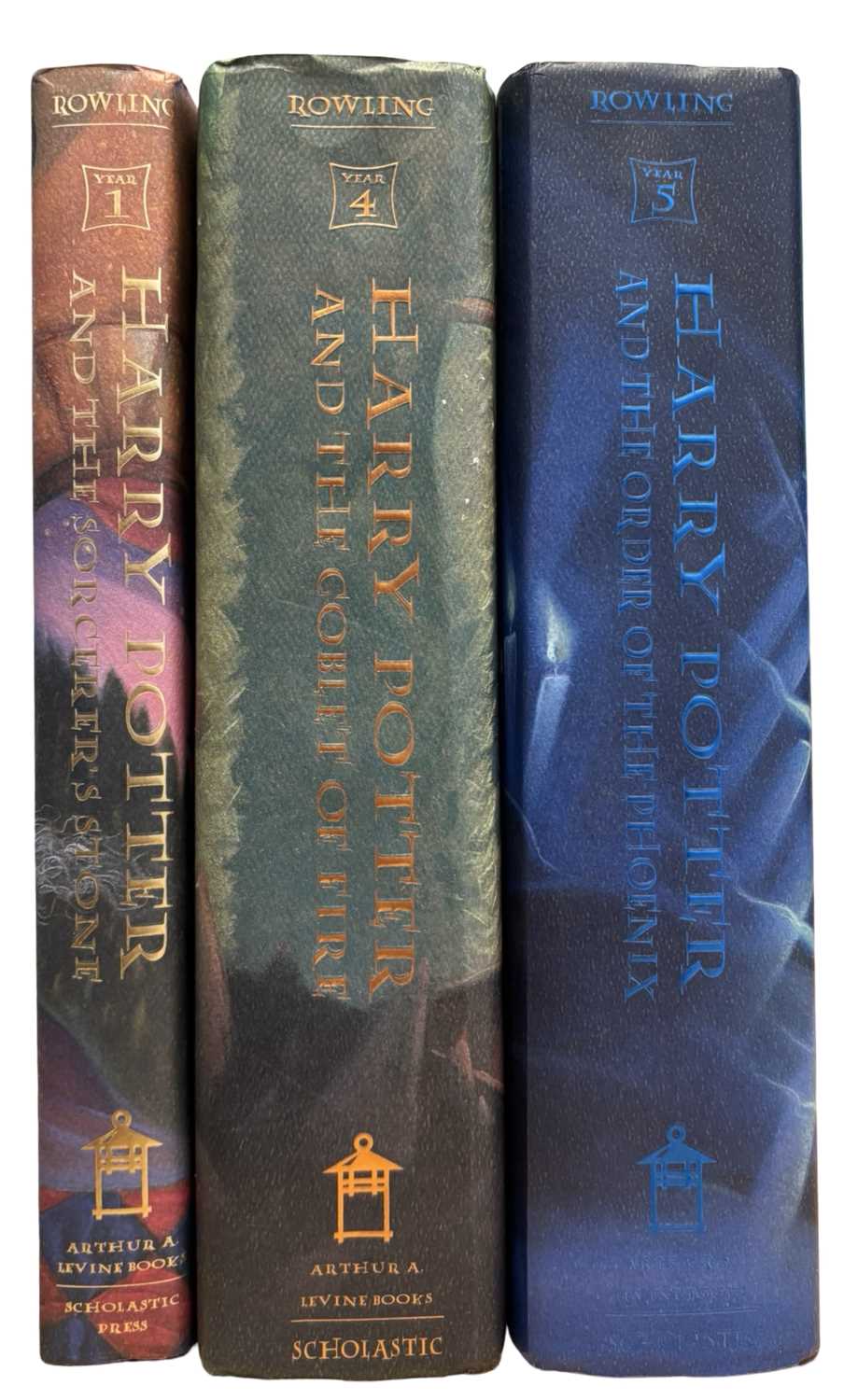 J K ROWLING: 3 AMERICAN FIRST EDITIONS: HARRY POTTER AND THE SORCEROR'S STONE, USA, Arthur A Levine, - Image 2 of 2