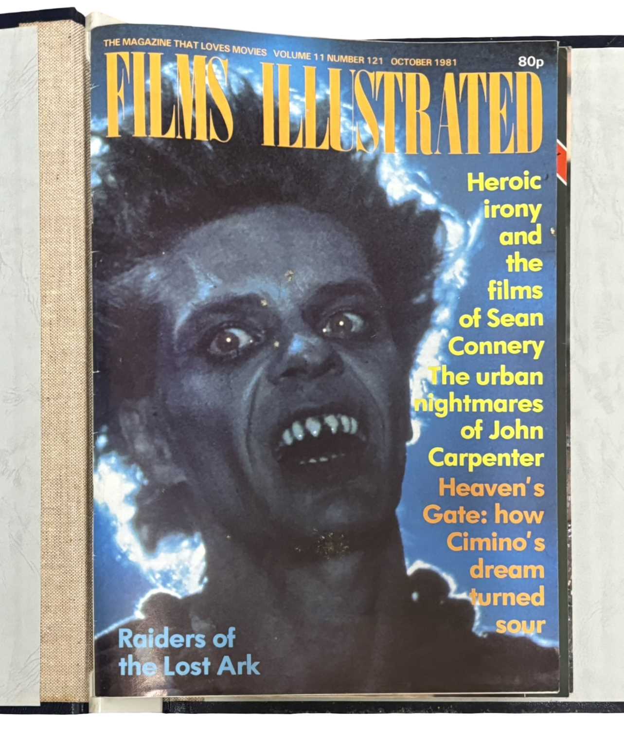 A collection of FILMS ILLUSTRATED Magazine, 1971-1982 housed in binders, together with a - Image 2 of 9