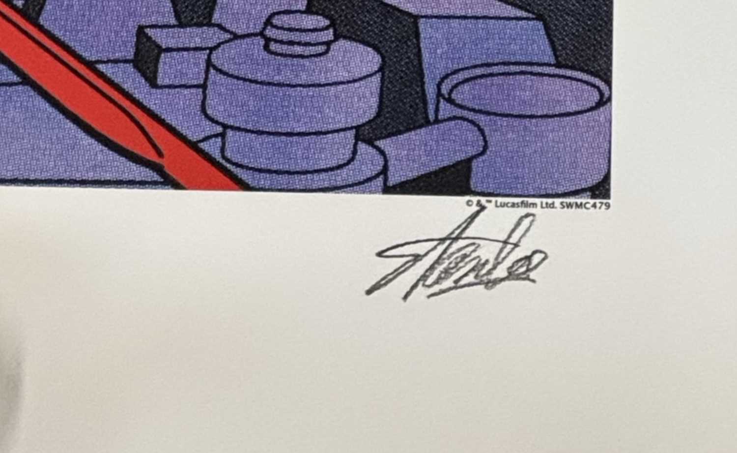 MARVEL STAR WARS LIMITED EDITION PRINTS [SIGNED]. Washington Green and CC/Marvel Fine Art. A set - Image 7 of 16