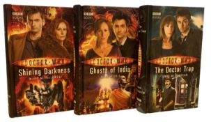 DR WHO: 3 Titles: MARK MICHAKIWSKI: SHINING DARKNESS, London, BBC Books, 2008; MARK MORRIS: GHOSTS