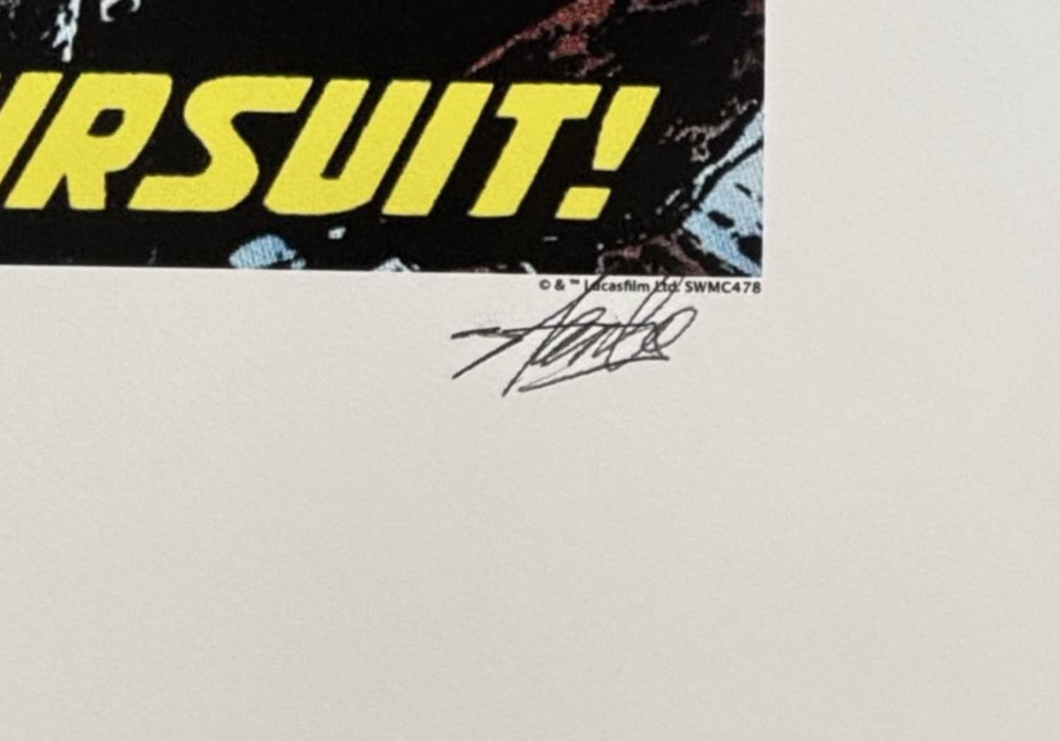 MARVEL STAR WARS LIMITED EDITION PRINTS [SIGNED]. Washington Green and CC/Marvel Fine Art. A set - Image 6 of 16