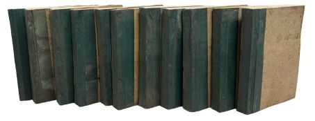 MORGAN MOTOR COMPANY. A collection of original receipt books. 11 in total, c1960s-1970s. Each