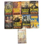 VINTAGE FANTASY PAPERBACKS: 9 Titles: TERRY PRATCHETT: DIGGERS; WINGS; GOOD OMENS; ALAN DEAN FOSTER: