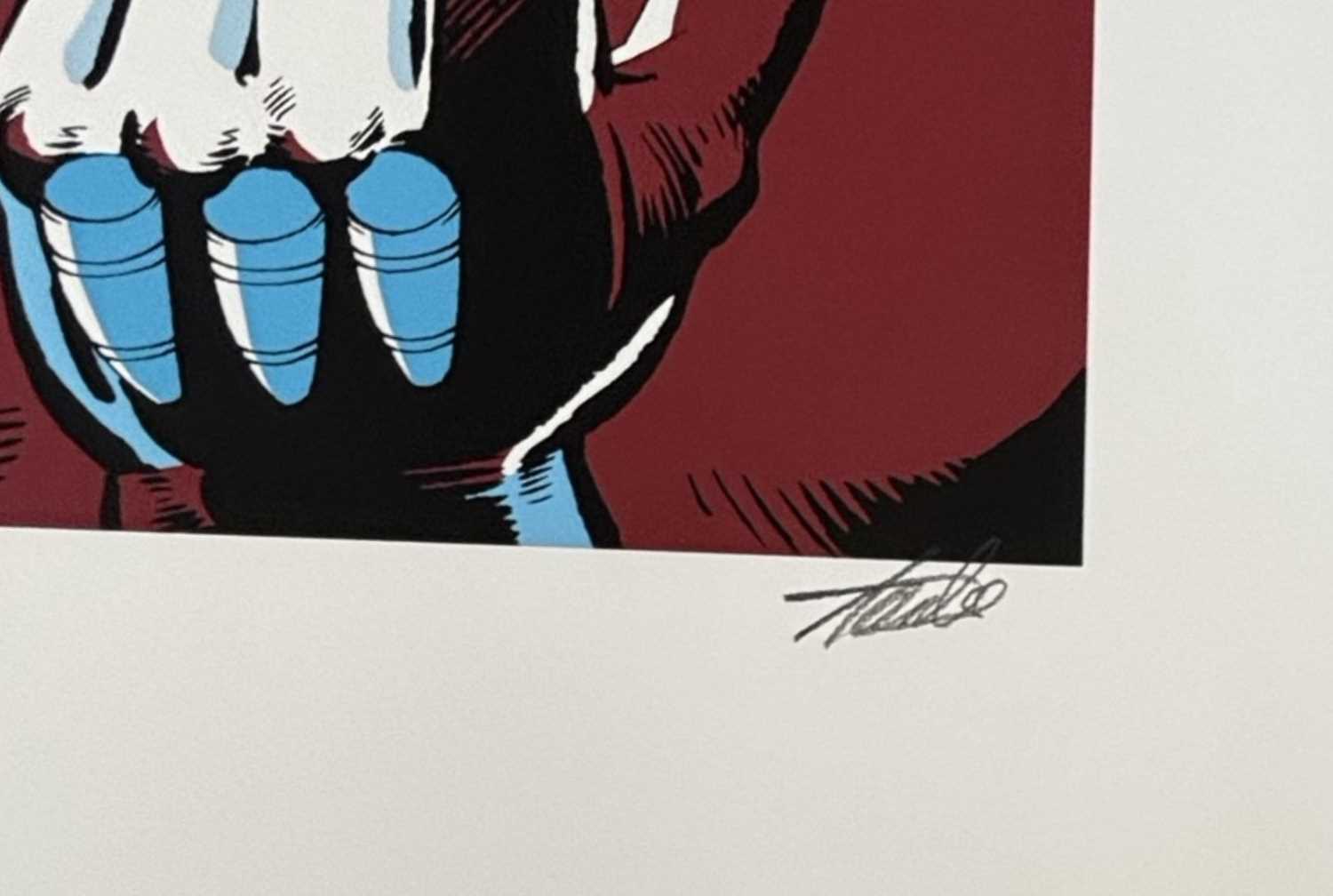 MARVEL SUPERHEROES LIMITED EDITION PRINTS [SIGNED]. Washington Green and CC/Marvel Fine Art. A set - Image 7 of 17