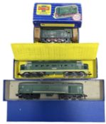 Three hornby Dublo 00 gauge diesel engines, to include: 0-6-0 Diesel-Electric Shunting Locomotive;