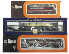 Two boxed Lima 00 gauge railway coaches, plus SNCF 'Capitole' 9291