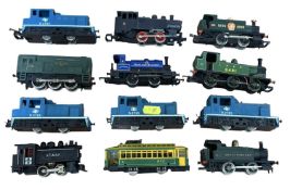 A collection of various 00 gauge engines and shunters