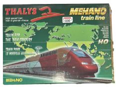 A boxed Mehano H0 gauge T673 Thalys Hobby Train Line