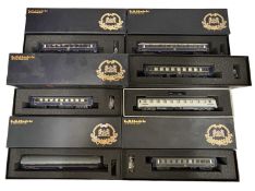 A collection of boxed L S Models (Modern Gala) 00 gauge CIWL rolling stock in blue livery
