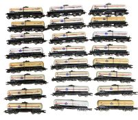 A Large collection of Lima 00 gauge tankers
