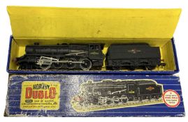 A boxed Hornby Dublo 00 gauge 2-8-0 8F Goods locomotive and tender in black livery, number 48094