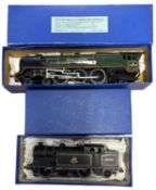 A pair of Hornby Dublo 00 gauge locomotives in blue boxes, to include: Duchess of Montrose 45232 and