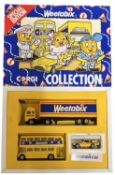 A boxed Special edition Corgi / Weetabix vehicle pack Qty: