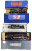 Three Hornby Dublo 00 gauge locotmotives, to include: EDL17 Tank locomotive #69567; LMS 6917 and