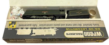 A boxed Wrenn 00 gauge locomotive and tender, City of Wells 34092