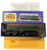 A boxed 00 gauge Hornby Dublo L30 1,000 BHP Bo-Bo Diesel Electric Locomotive (reproduction lid)